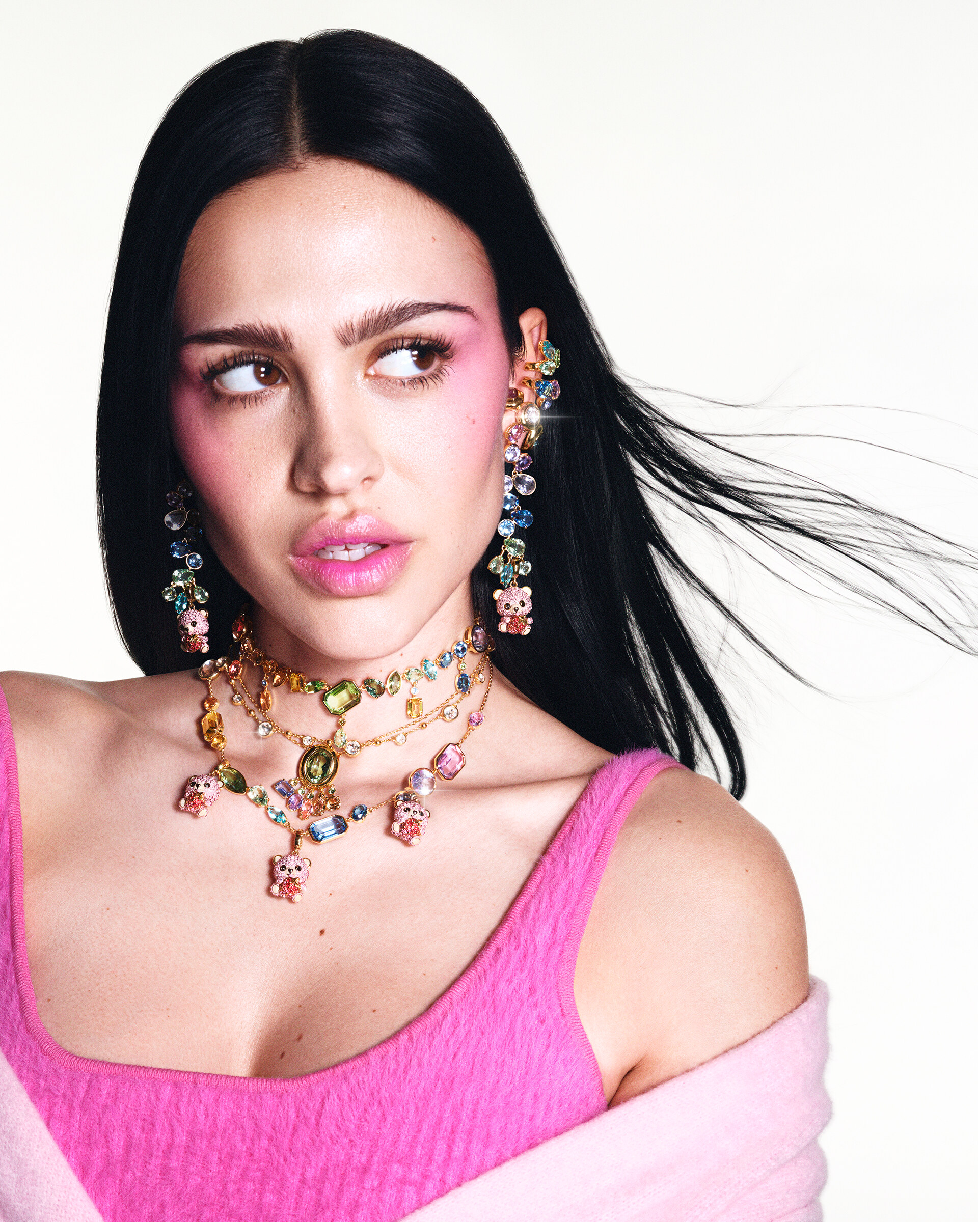 Swarovski campaign &mdash; R&eacute;mi Lamand&eacute;